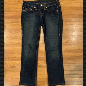 True religion jeans size 28, Johnny dark wash